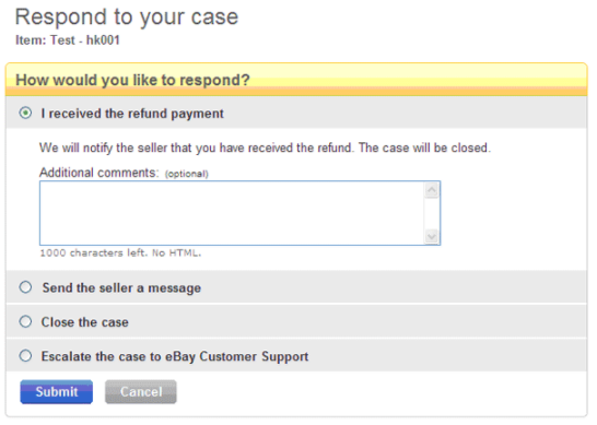 eBay未收到货纠纷case如何处理？